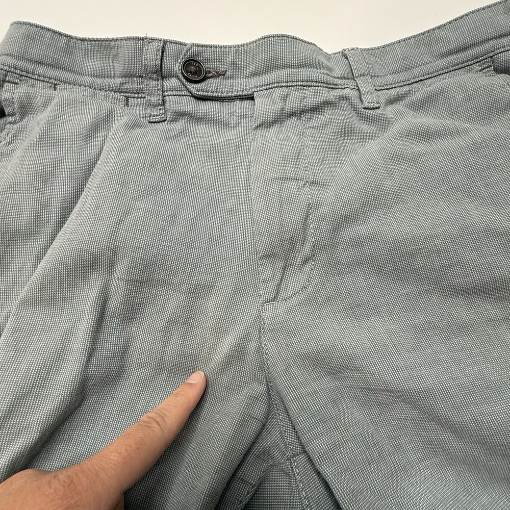Ted Baker London Chino Shorts Mens 31R Casual Lightweight Gray Work Stretch - Picture 10 of 11